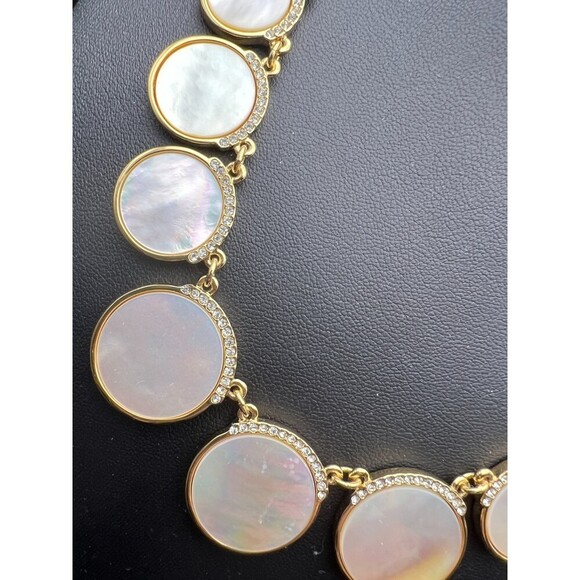 Kate Spade Mother of Pearl Disc Necklace - Picture 6 of 6